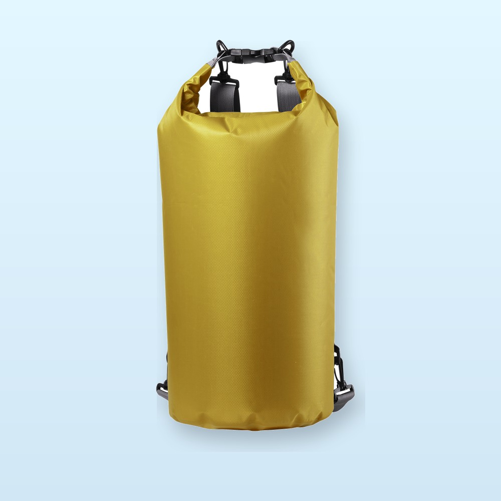 zaino borsa impermeabile - giallo