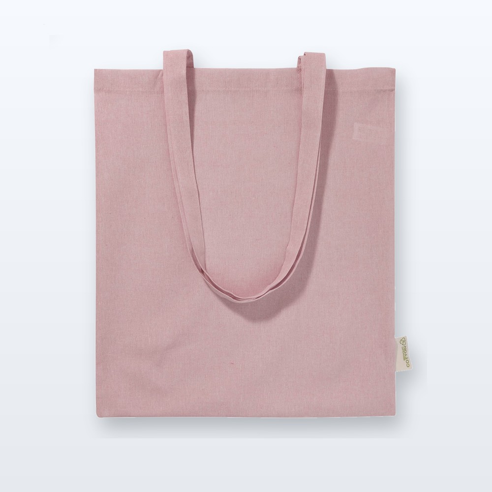Shopper in cotone - rosa