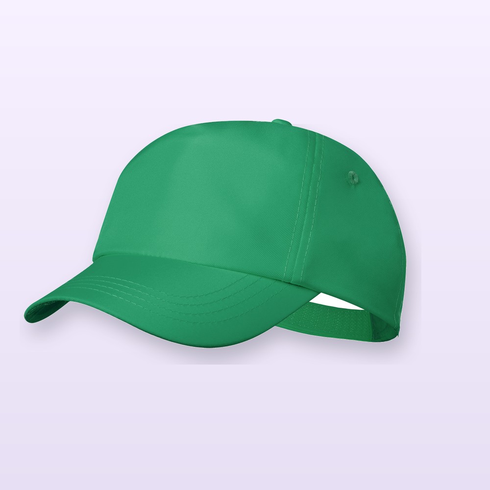 cappellino baseball in RPET - verde