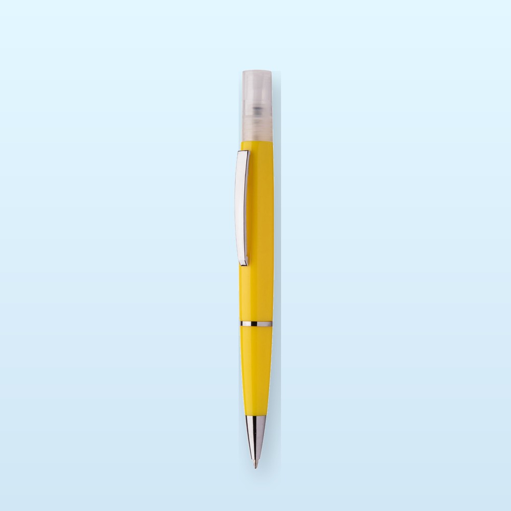 penna con spray - giallo - bianco