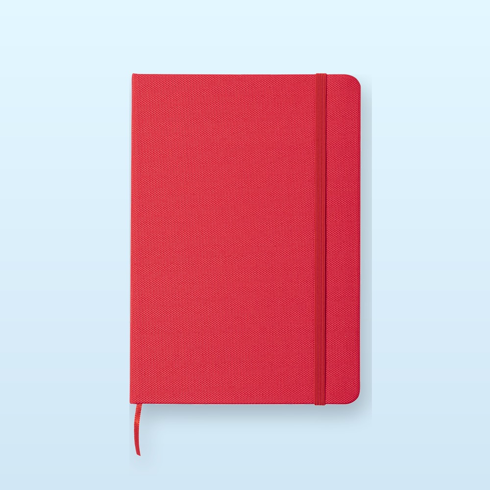 quaderno in RPET - rosso
