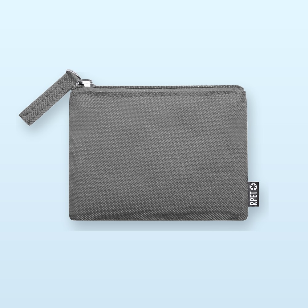 portamonete in RPET - grigio