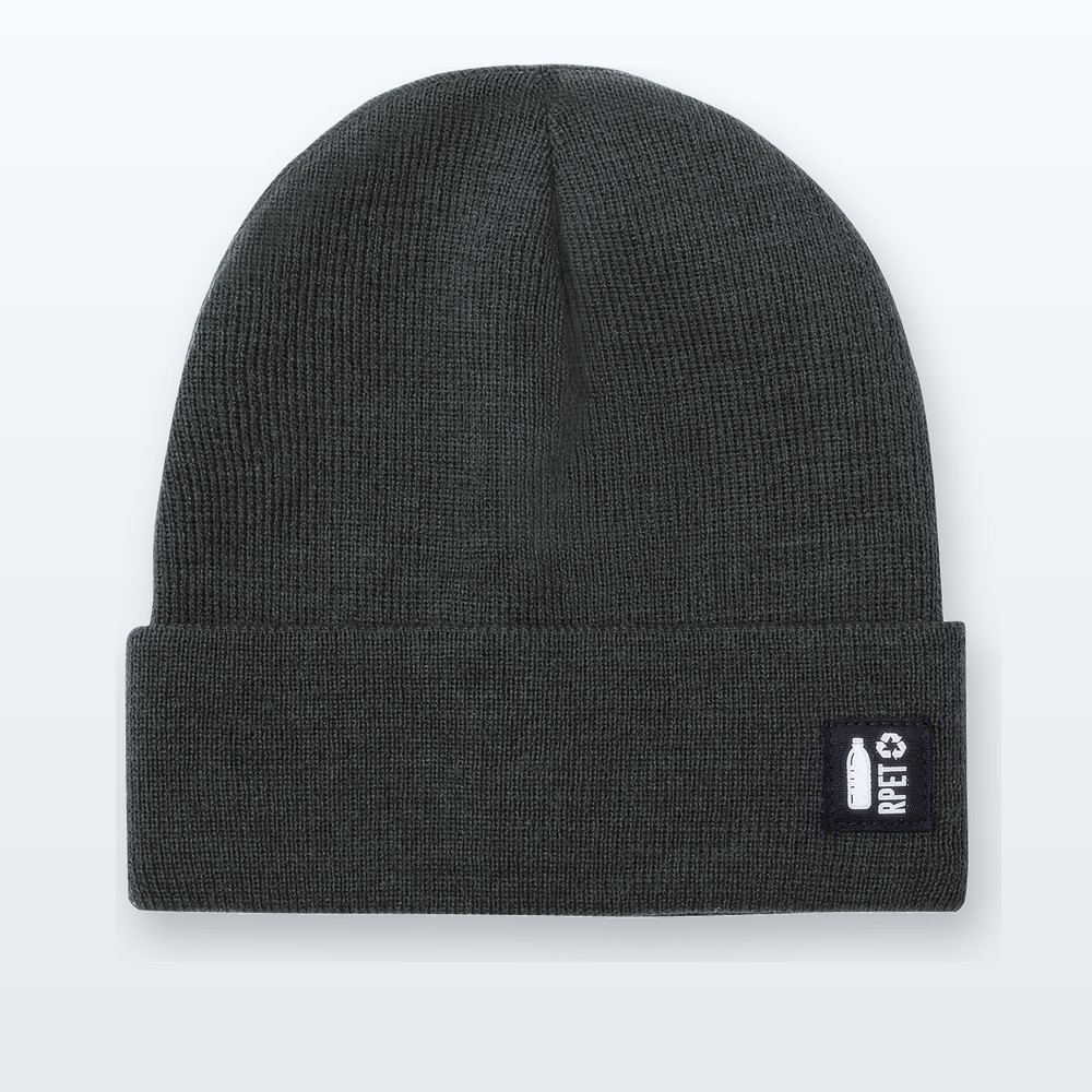 cappello invernale in RPET - cenere grigia