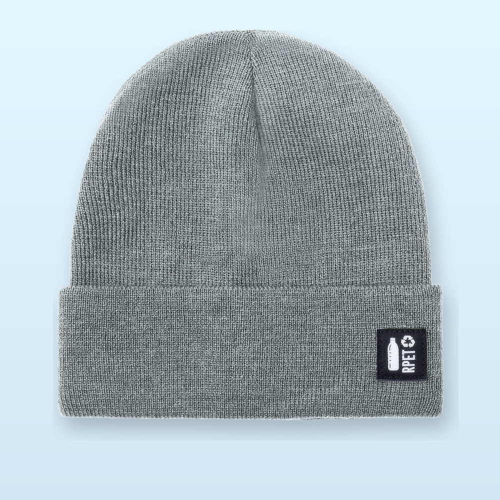cappello invernale in RPET - grigio chiaro