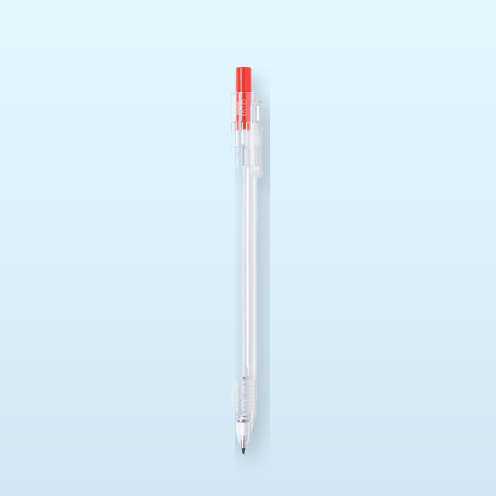Penna a sfera in RPET - rosso