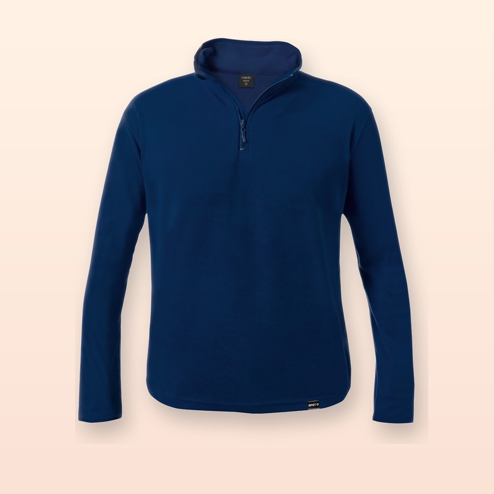 Pile in RPET - blu scuro - S