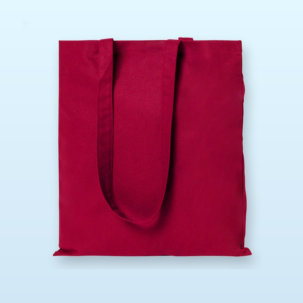 Shopper in cotone - rosso