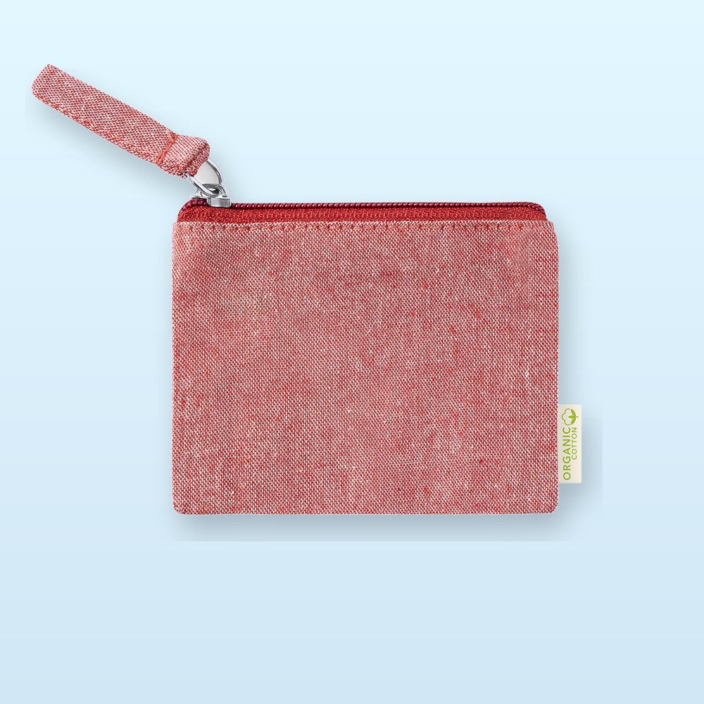 borsellino in cotone - rosso