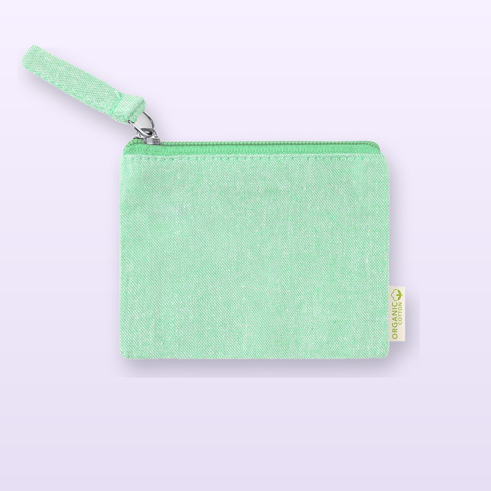 borsellino in cotone - verde