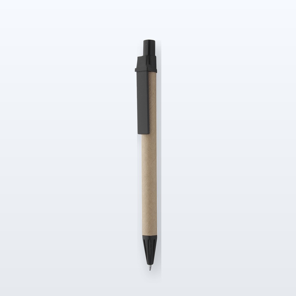 penna a sfera - naturale - nero
