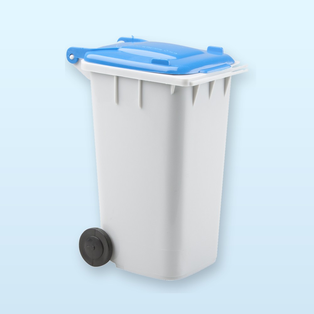 porta penne - grigio - blu