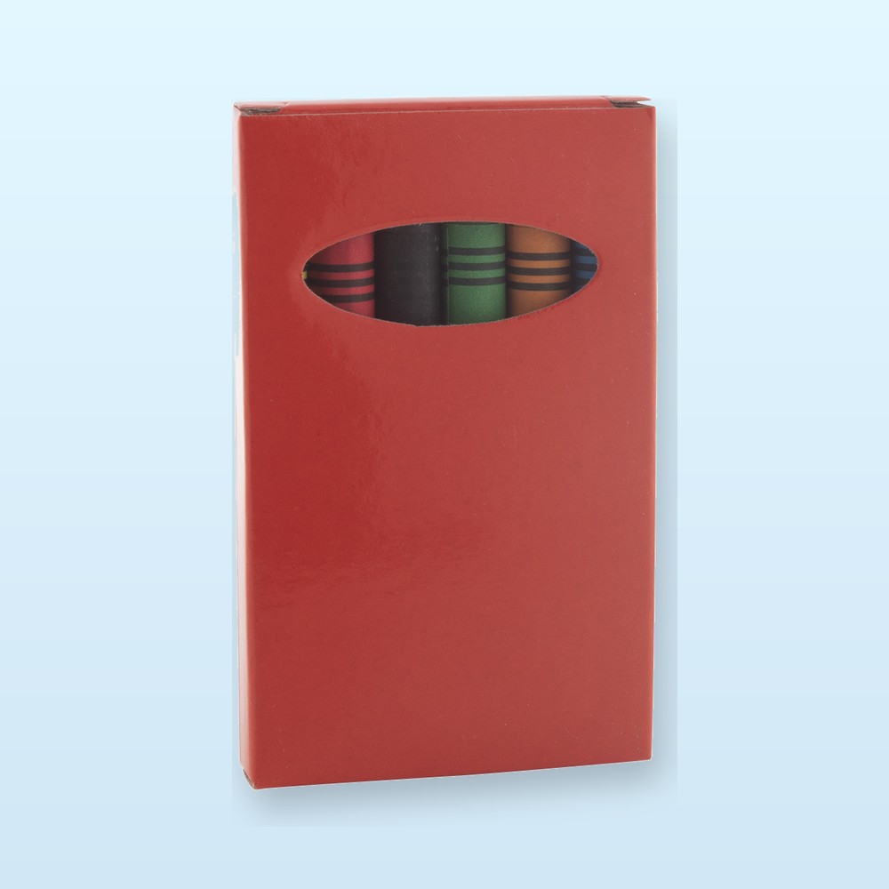 set 6 pastelli - rosso