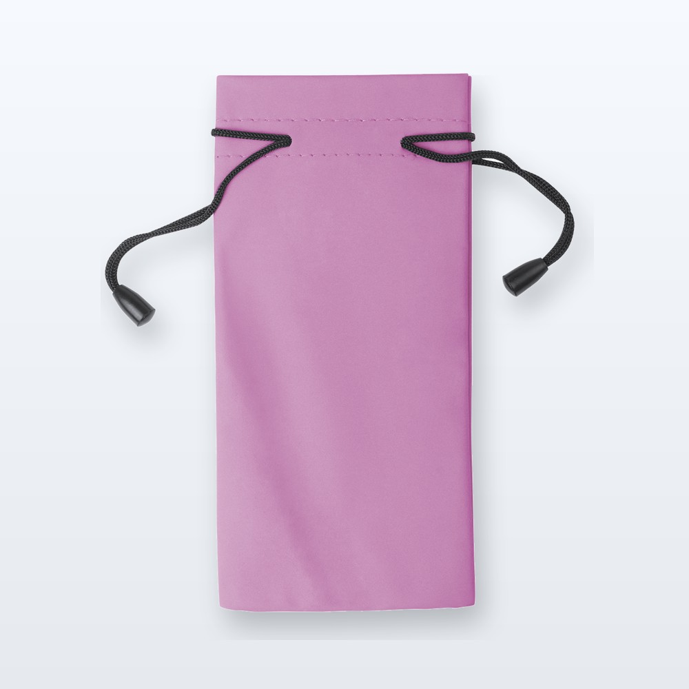custodia occhiali - fucsia - nero