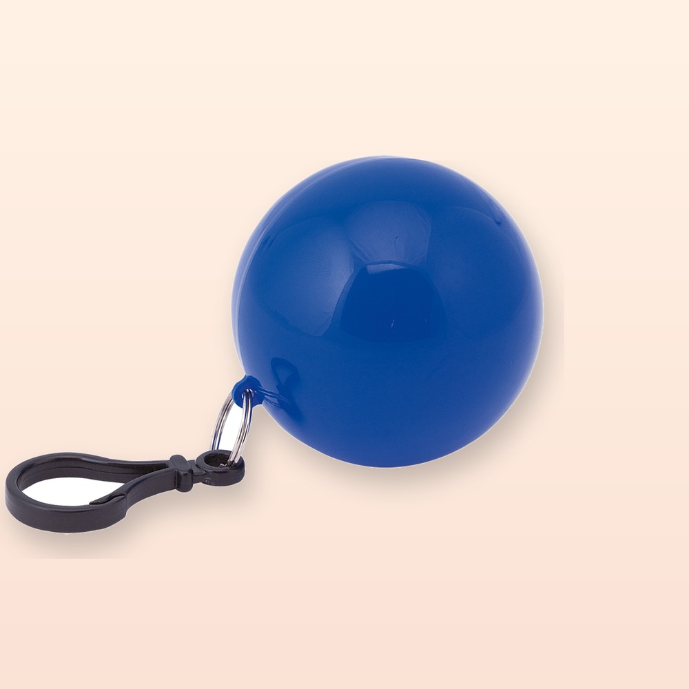 portachiavi poncho - blu
