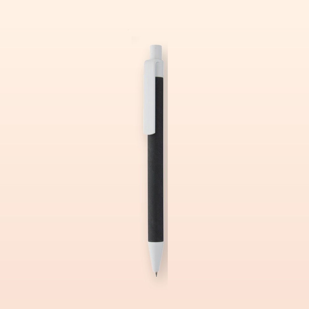 penna a sfera - nero - bianco