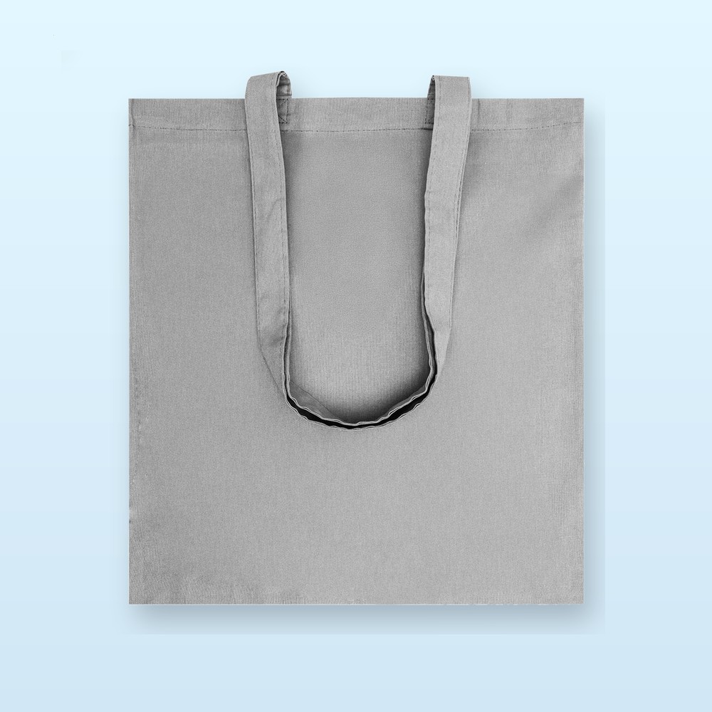 Shopper in cotone - grigio