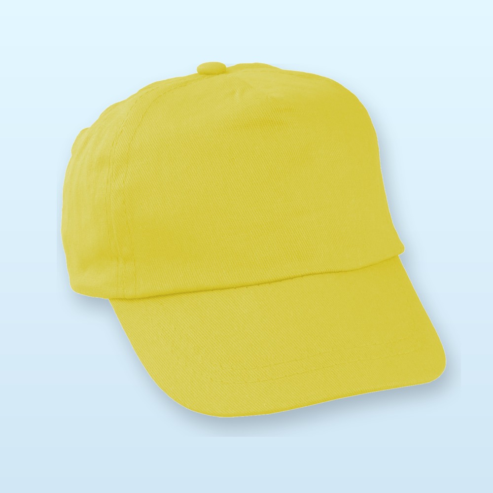 cappellino baseball bambini - giallo