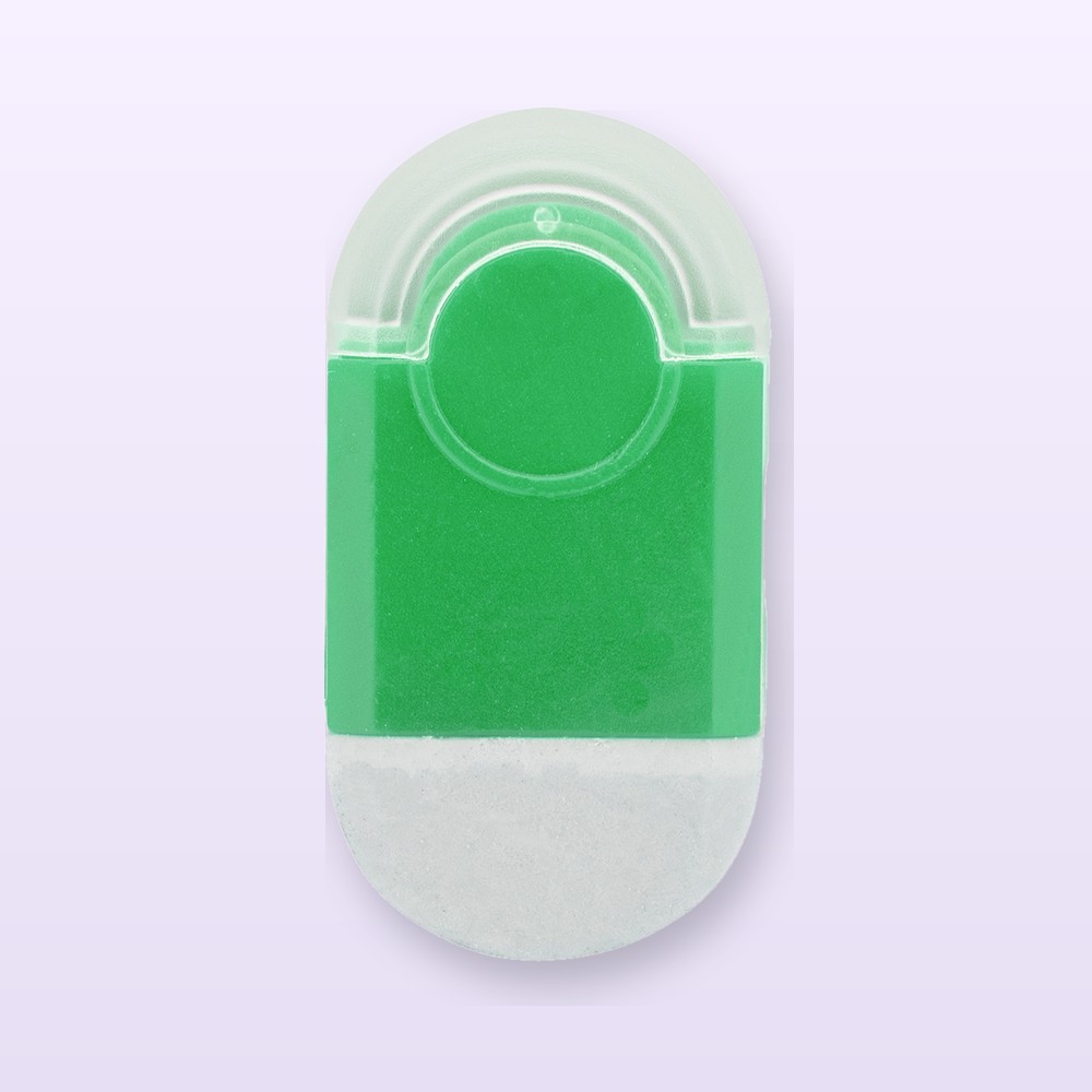 gomma e tempera matite - verde - bianco