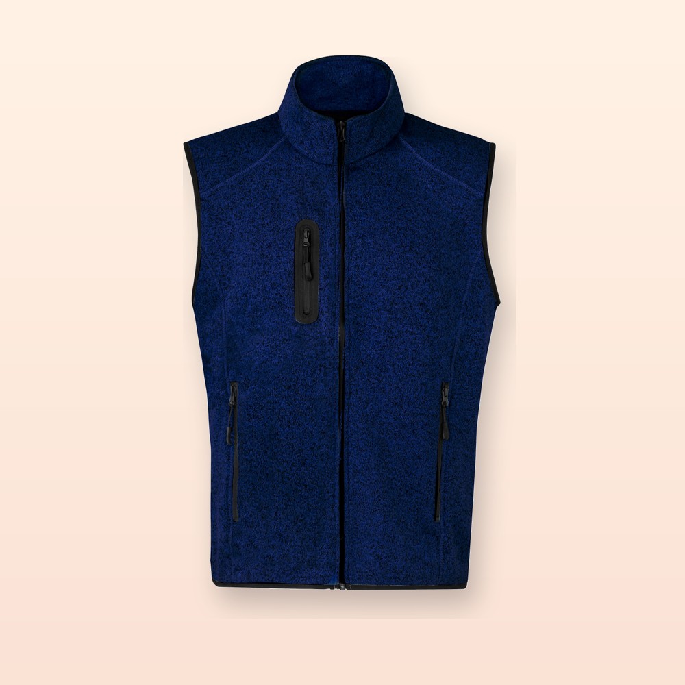 gilet termico - blu scuro - S