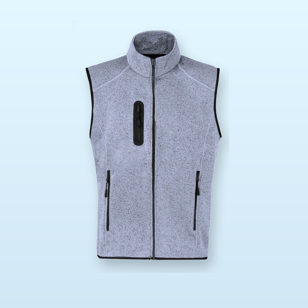 gilet termico - grigio chiaro - M