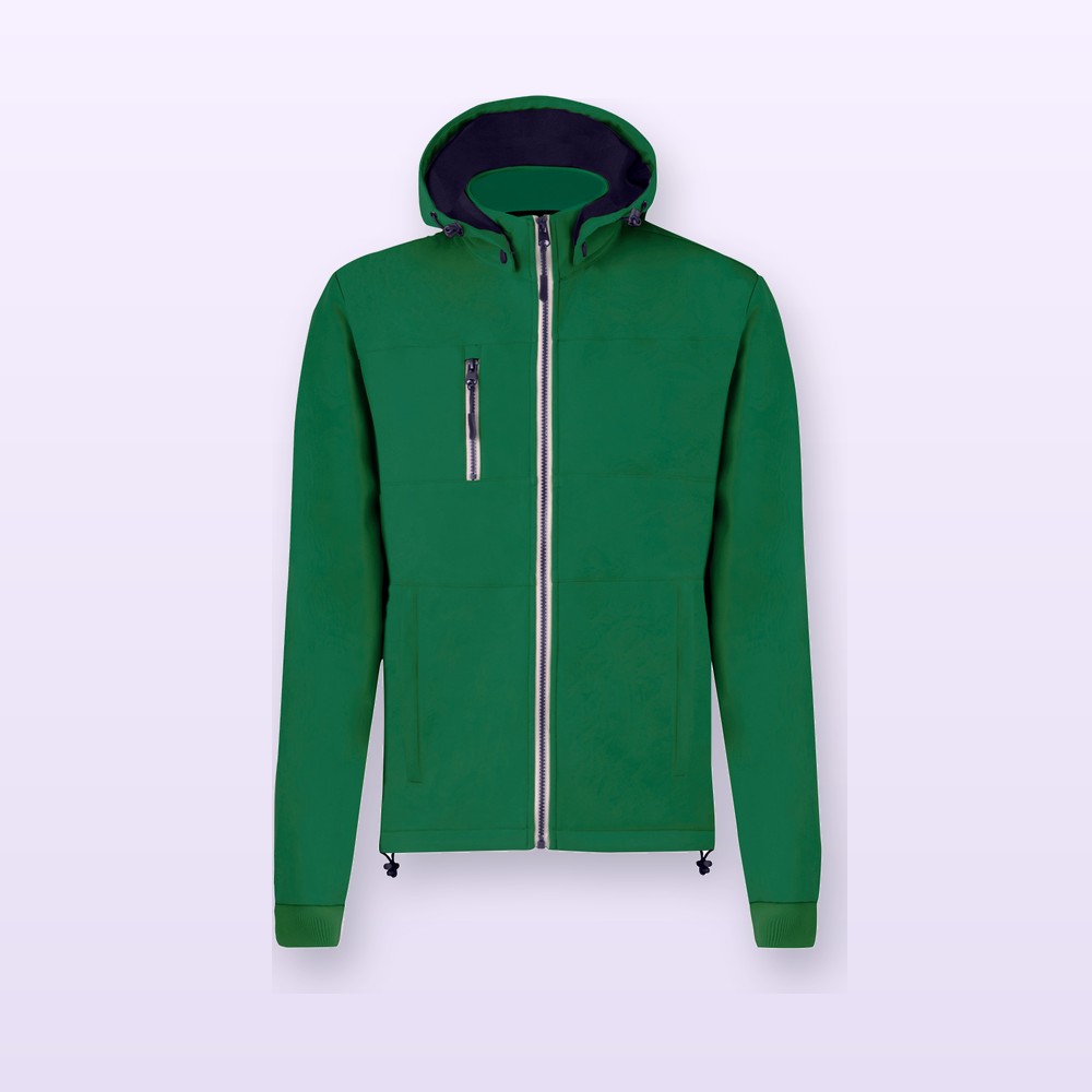 Softshell - verde - XXL