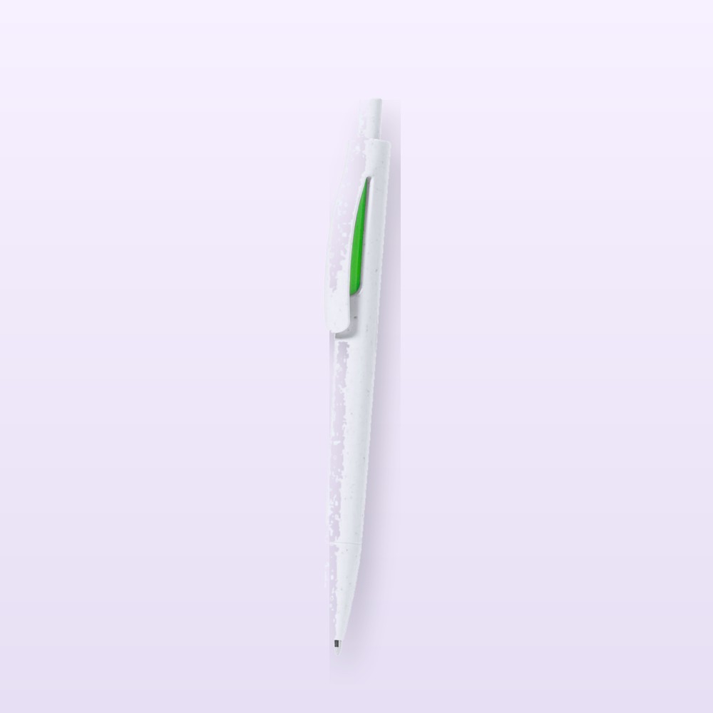 Penna a sfera in ABS riciclato (RABS) - verde