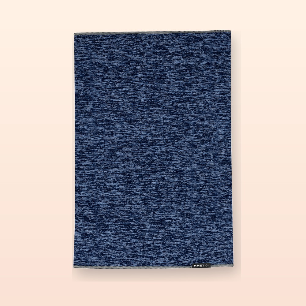 scaldacollo multiuso in RPET - blu scuro