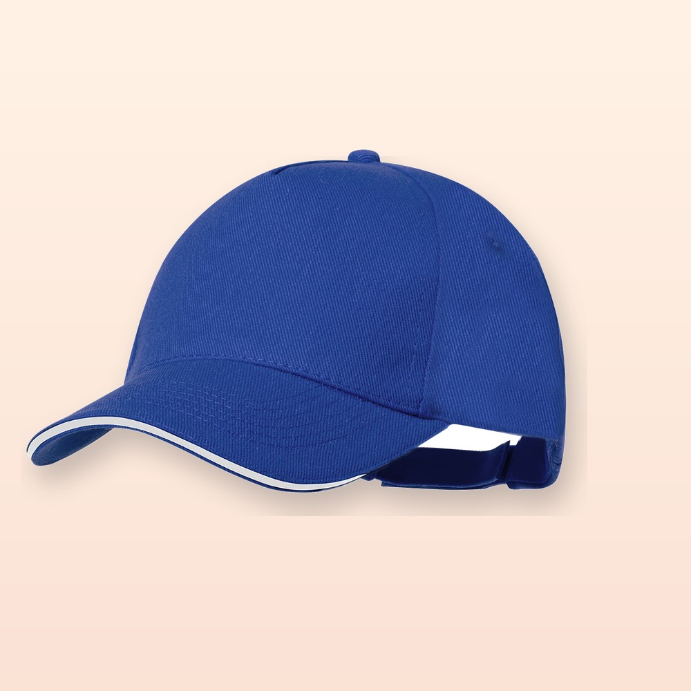 cappellino baseball in RPET - blu