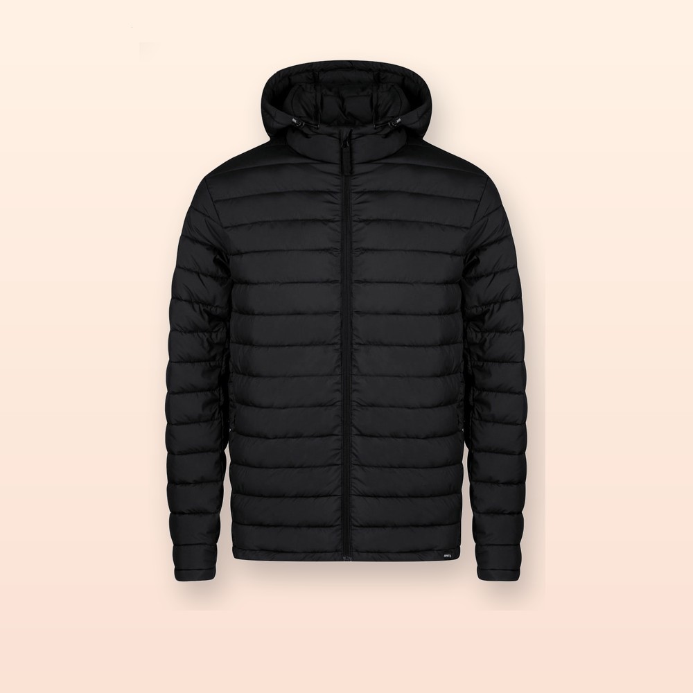 Giubbino in RPET - nero - XS