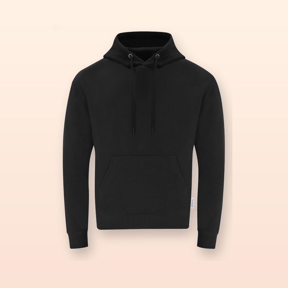 Felpa con cappuccio - nero - XS