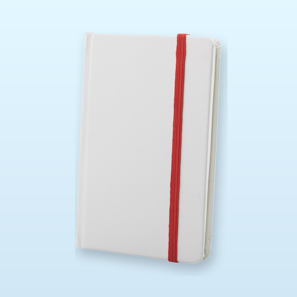 quaderno - rosso - bianco