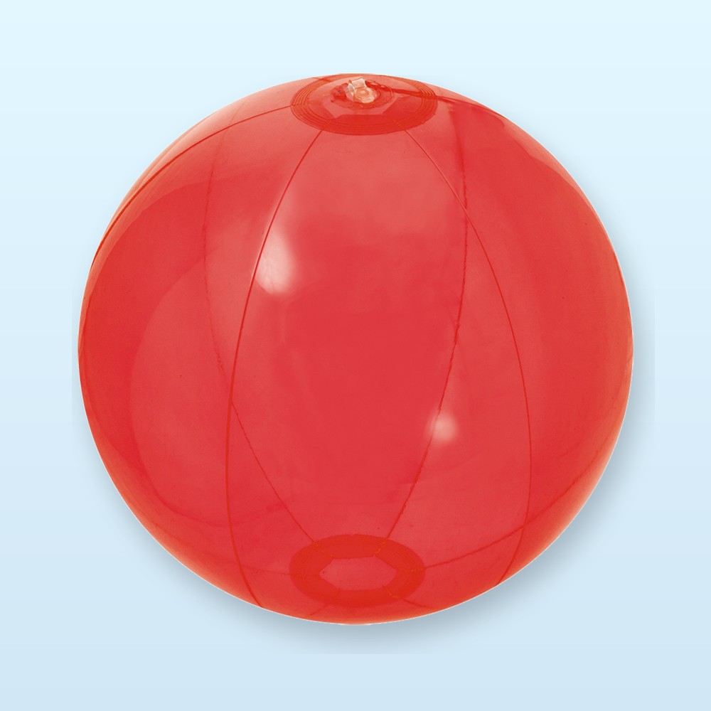 Pallone da spiaggia (ø28 cm) - rosso