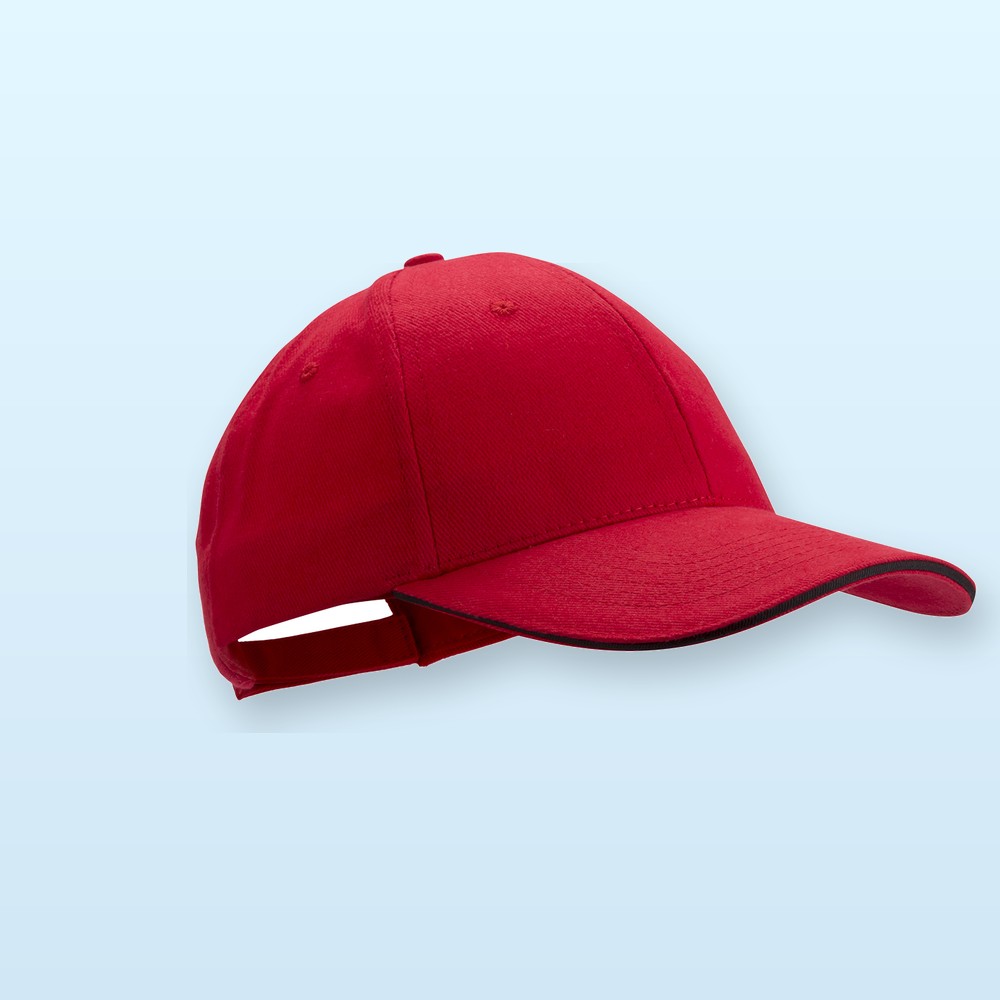cappellino da baseball - rosso
