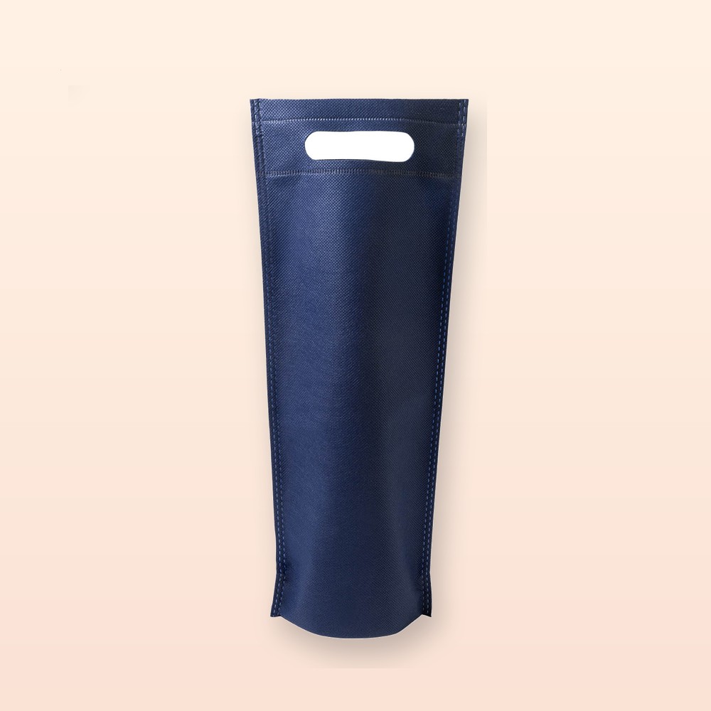 sacchetto regalo vino - blu scuro