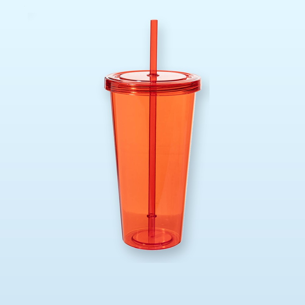 bicchiere in plastica - rosso
