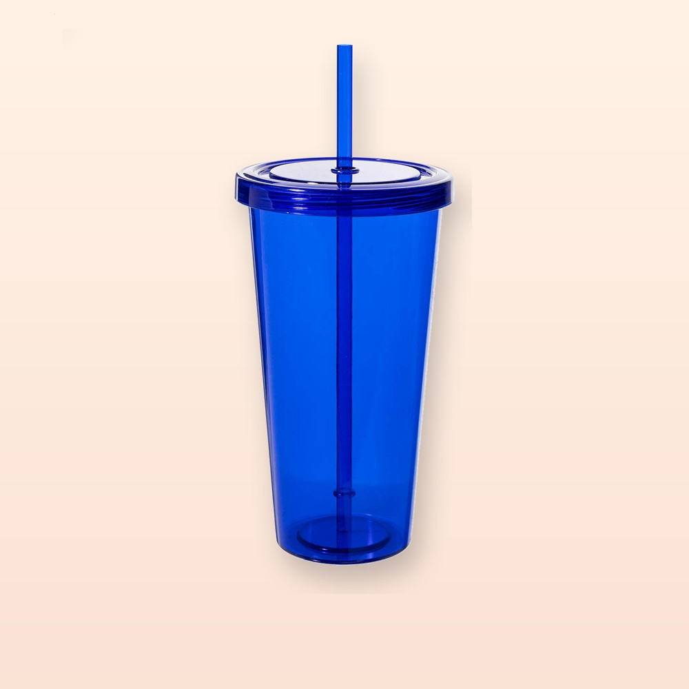 bicchiere in plastica - blu