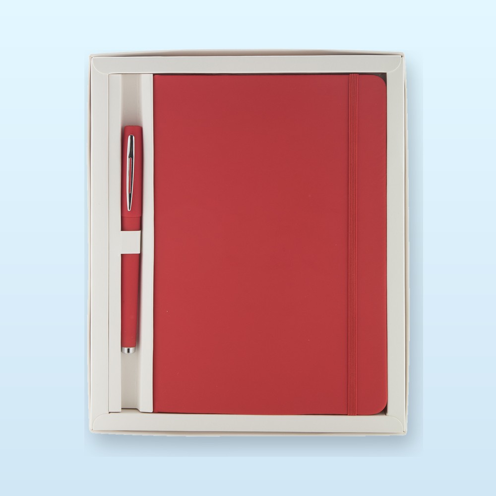 set quaderno - rosso