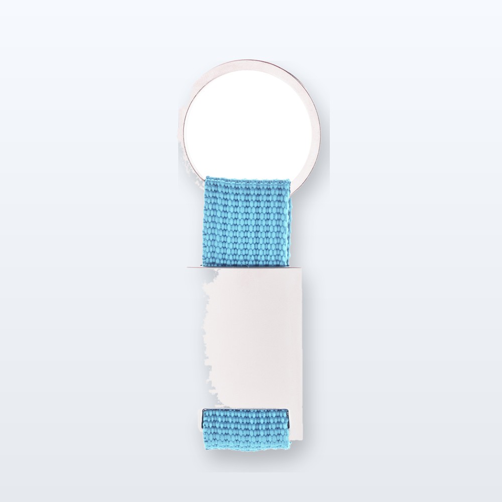 portachiavi - azzurro - argento