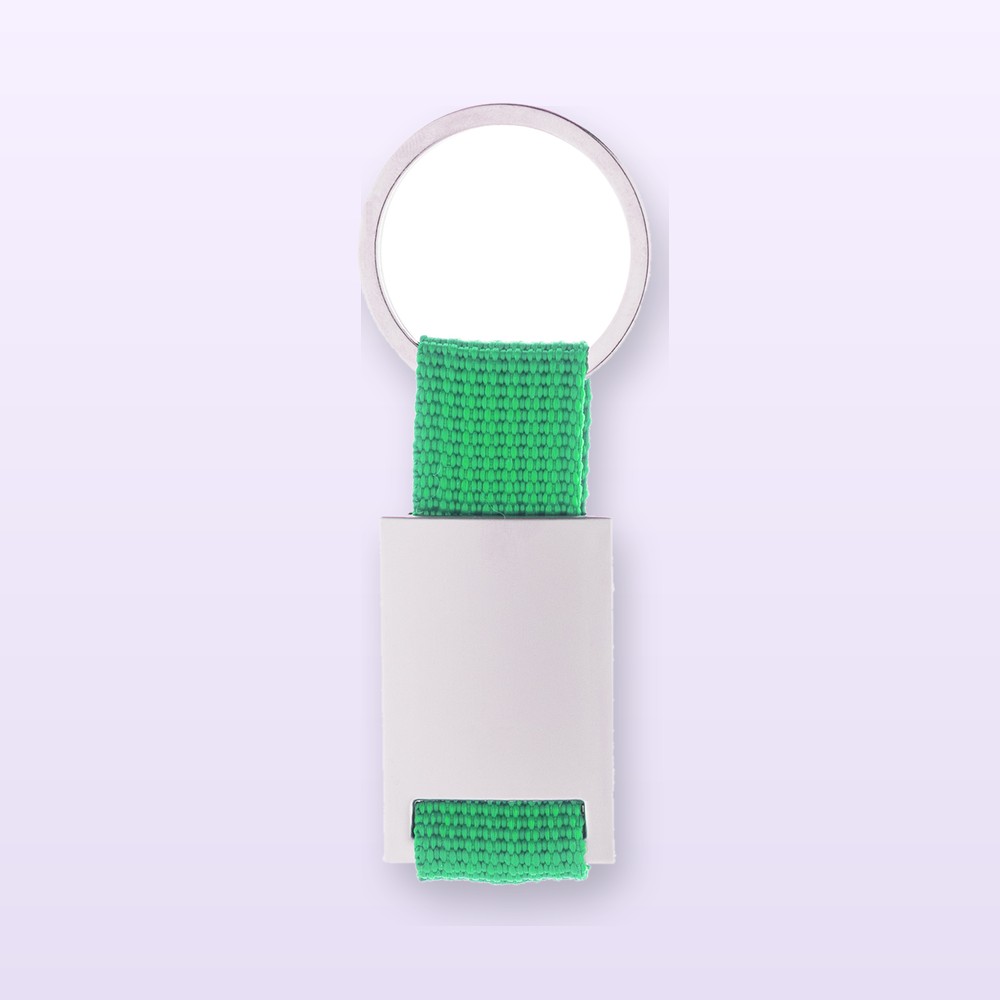 portachiavi - verde - argento
