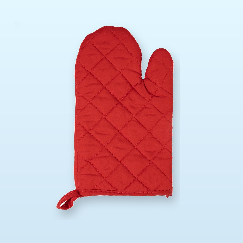 guanto da forno - rosso