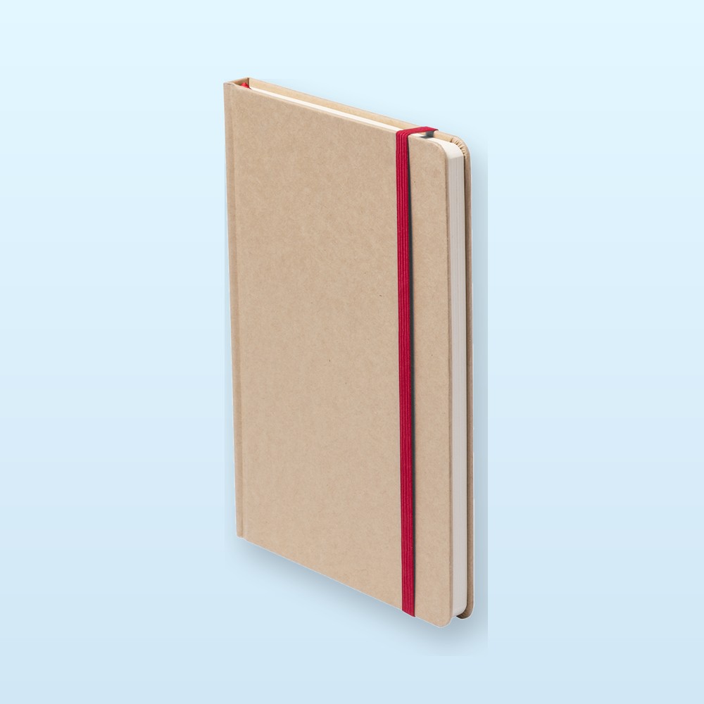 quaderno - rosso - naturale