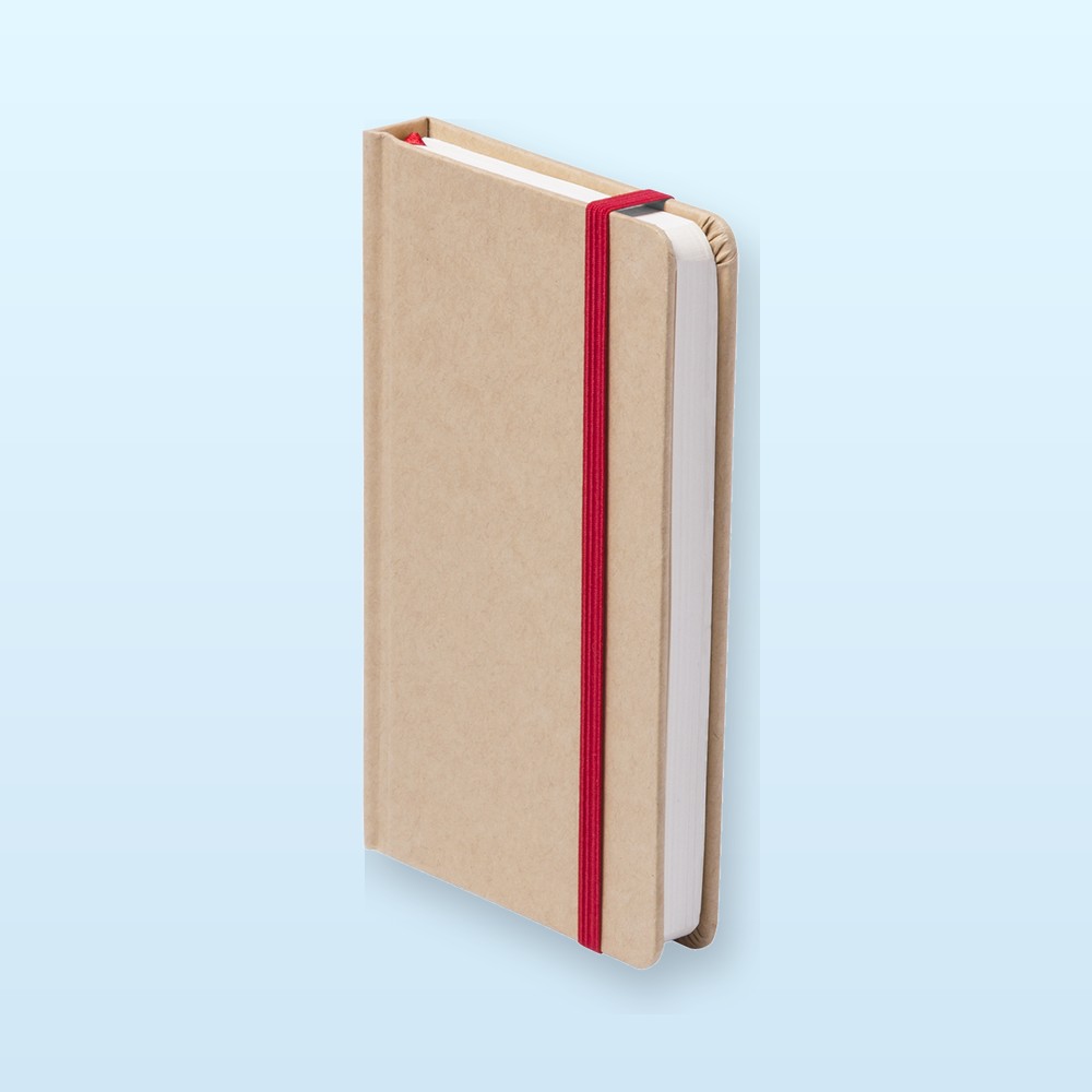 quaderno - rosso - naturale