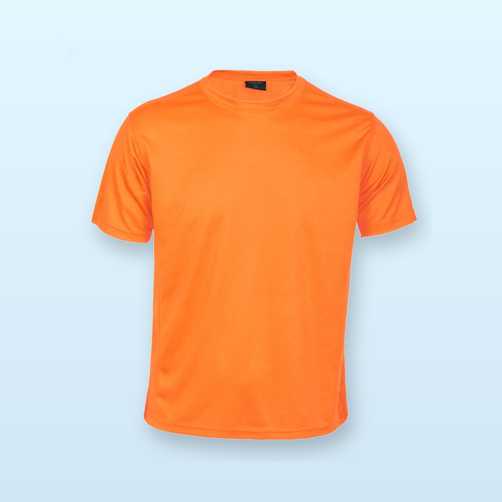 T-shirt sportiva - arancione fluorescente - L