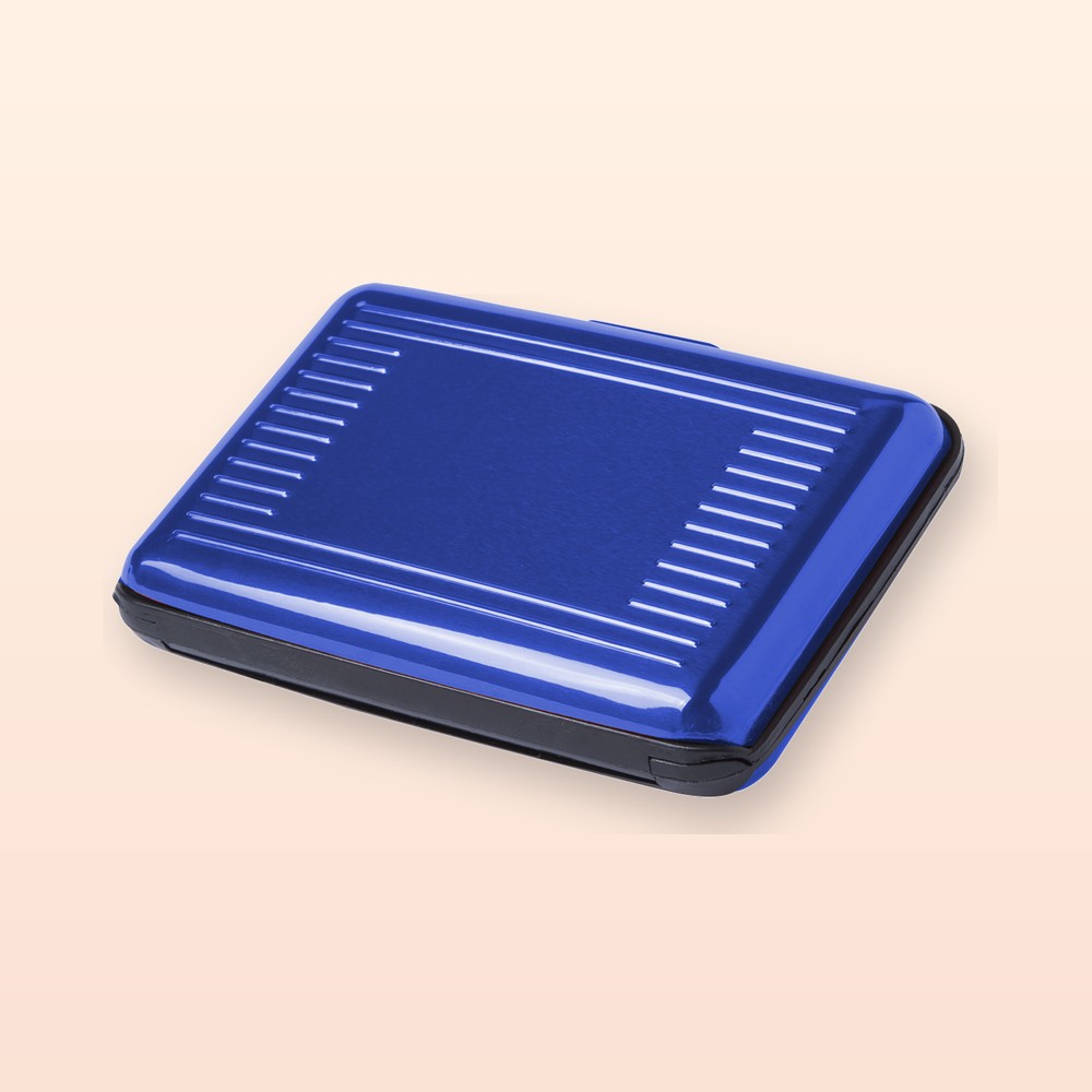 porta carte di credito - blu