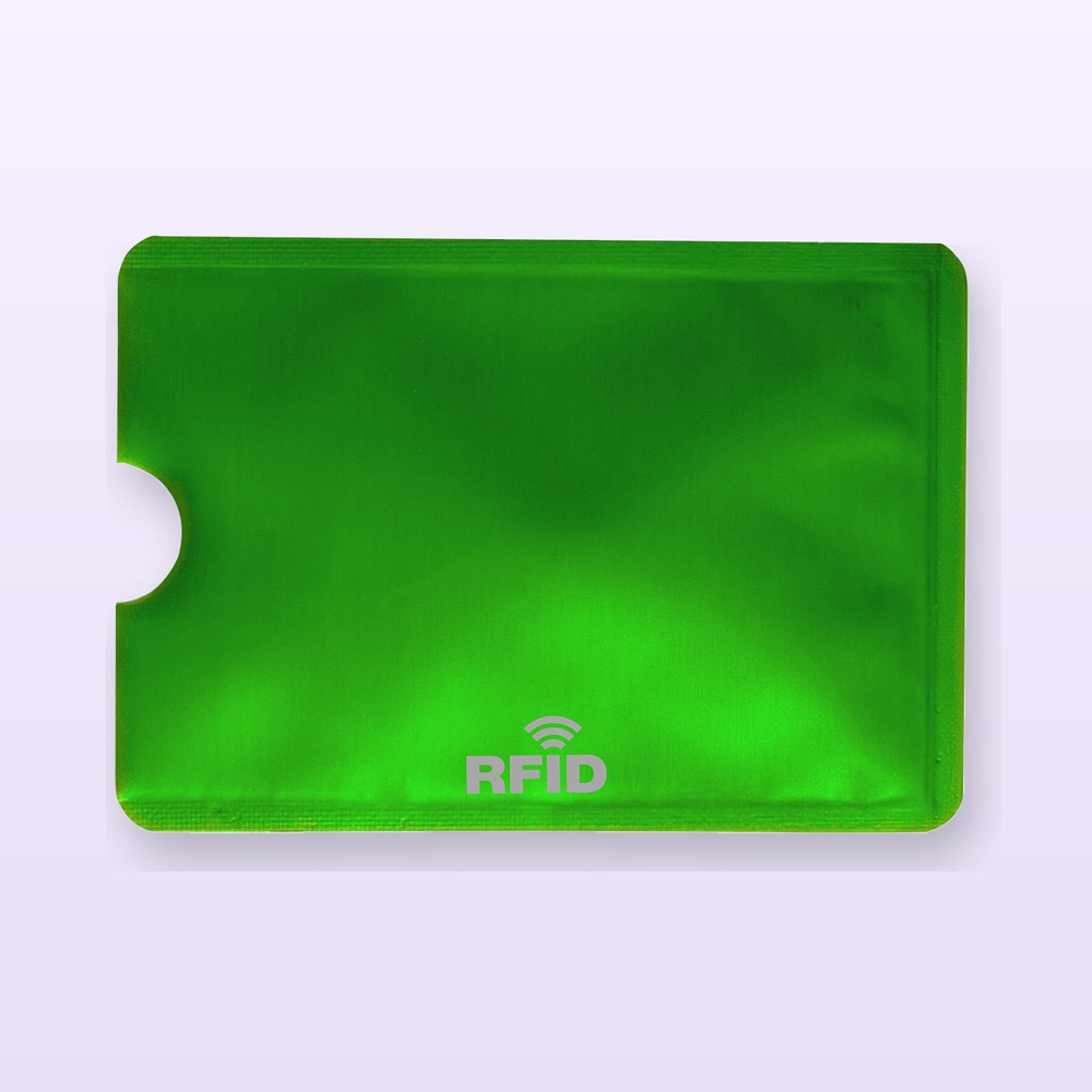 porta carte di credito - verde