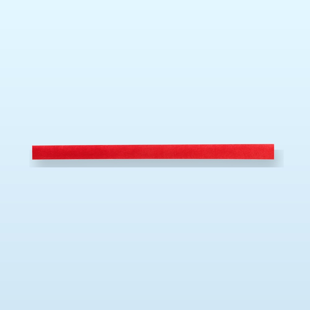 fascia per cappello - rosso