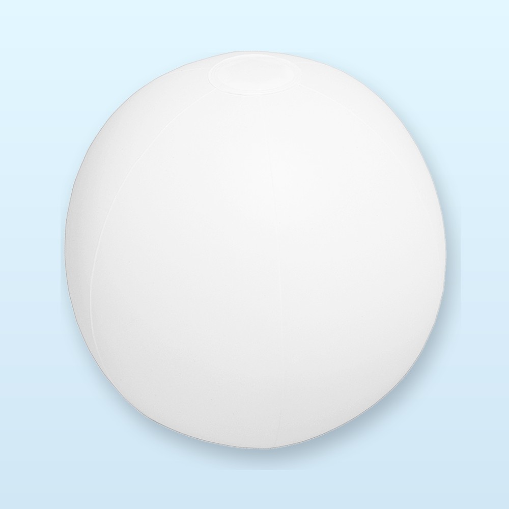 pallone da spiaggia (ø28 cm) - bianco ghiacciato