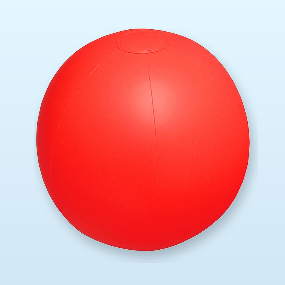 pallone da spiaggia (ø28 cm) - rosso