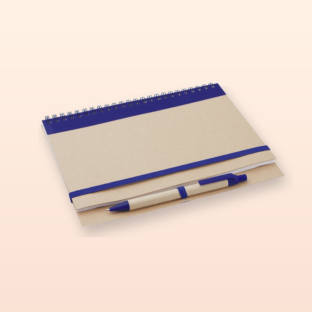 quaderno - blu - naturale