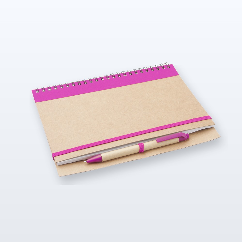 quaderno - fucsia - naturale